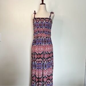 WinWin Vibrant Paisley Maxi Dress Size Large